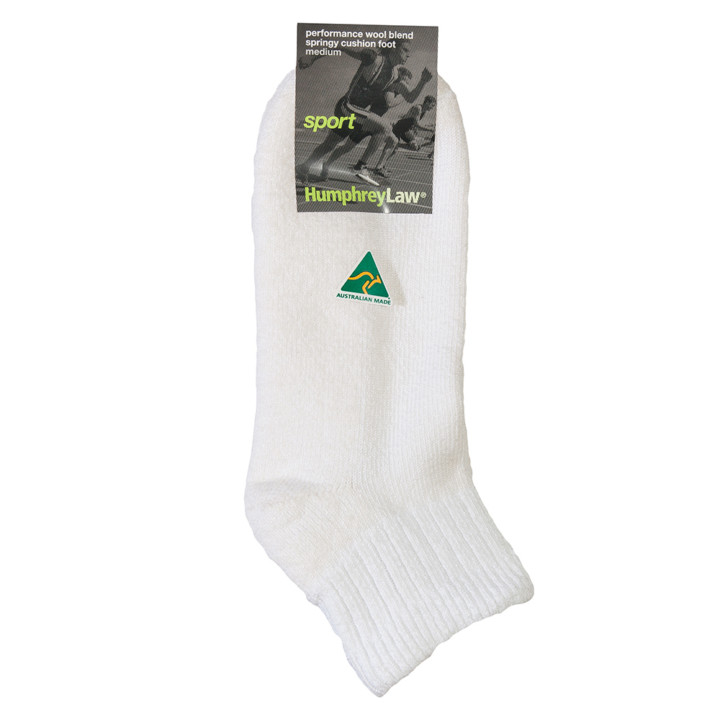 Wool/Cotton Cushion Sole Sport Sock - (47A)