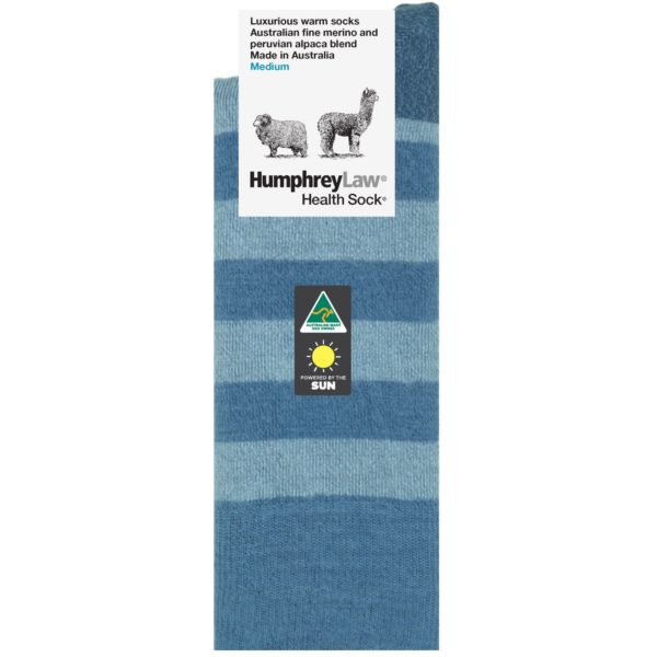 Merino Alpaca Blend Striped Health Sock® (Style 03C)