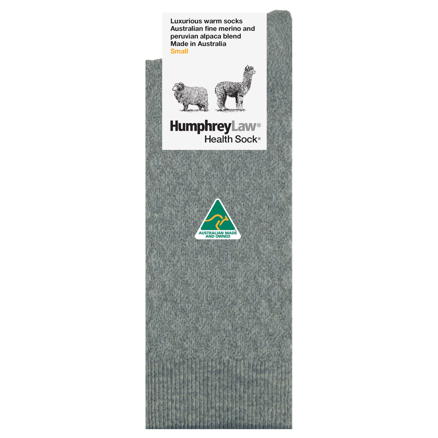 95% Fine Merino Wool Quilted Ladies' Health Sock® (Style 44C