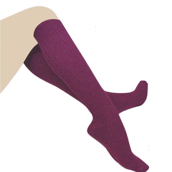 Alpaca Knee-High Sock (Style 01H)