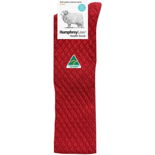 95% Fine Merino Wool Quilted Ladies’ Over-the-Knee Health Sock® (Style 44K)