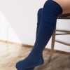 95% Fine Merino Wool Quilted Ladies’ Over-the-Knee Health Sock® (Style 44K)